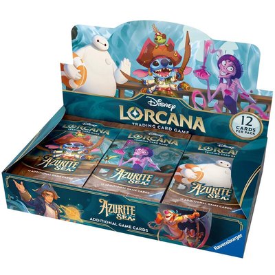 Disney Lorcana: Azurite Sea Booster Box Case