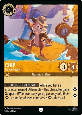 Chip - Ranger Leader, Azurite Sea