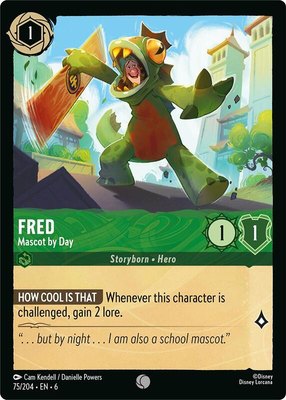 Fred - Mascot by Day, Azurite Sea