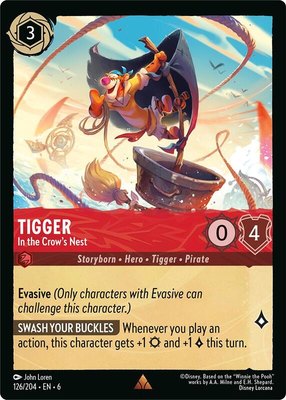 Tigger - In the Crow's Nest, Azurite Sea