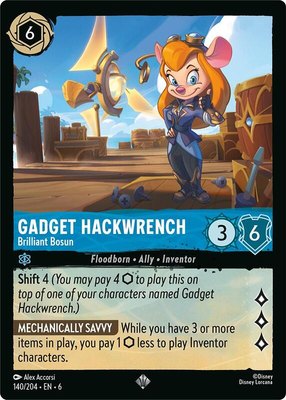 Gadget Hackwrench - Brilliant Bosun, Azurite Sea