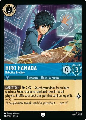 Hiro Hamada - Robotics Prodigy, Azurite Sea