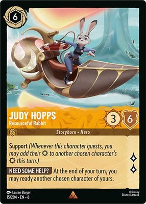 Judy Hopps - Resourceful Rabbit, Azurite Sea