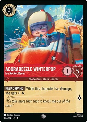 Adorabeezle Winterpop - Ice Rocket Racer, Azurite Sea