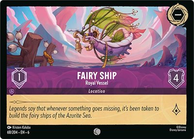 Fairy Ship - Royal Vessel, Azurite Sea