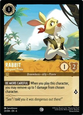 Rabbit - Indignant Pirate, Azurite Sea