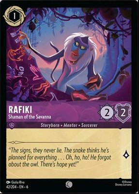 Rafiki - Shaman of the Savanna, Azurite Sea