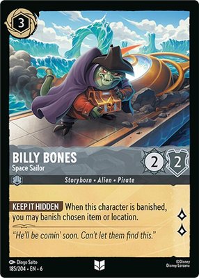 Billy Bones - Space Sailor, Azurite Sea