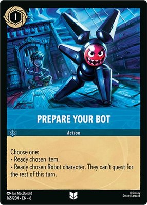 Prepare Your Bot, Azurite Sea