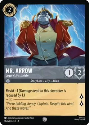Mr. Arrow - Legacy's First Mate, Azurite Sea