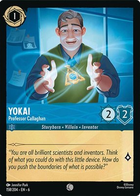Yokai - Professor Callaghan, Azurite Sea