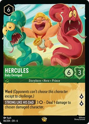 Hercules - Baby Demigod, Azurite Sea