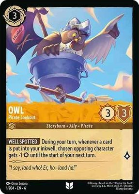Owl - Pirate Lookout, Azurite Sea