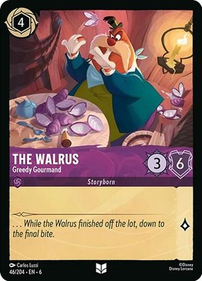 The Walrus - Greedy Gourmand, Azurite Sea