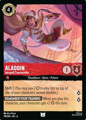 Aladdin - Intrepid Commander, Azurite Sea