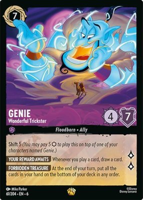 Genie - Wonderful Trickster, Azurite Sea