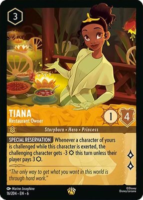 Tiana - Restaurant Owner, Azurite Sea