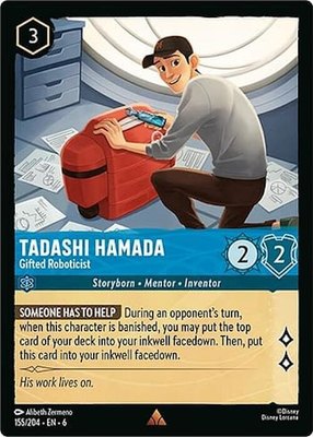 Tadashi Hamada - Gifted Roboticist, Azurite Sea
