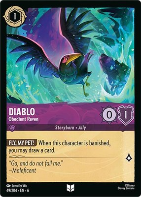 Diablo - Obedient Raven, Azurite Sea