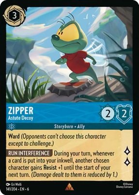 Zipper - Astute Decoy, Azurite Sea