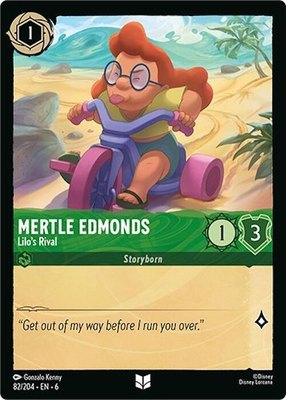 Mertle Edmonds - Lilo's Rival, Azurite Sea