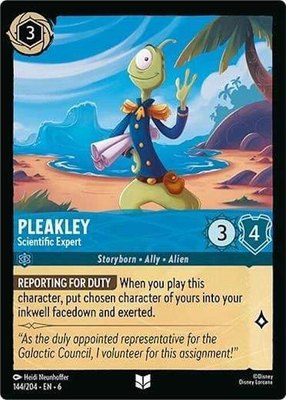 Pleakley - Scientific Expert, Azurite Sea
