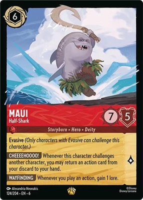 Maui - Half-Shark, Azurite Sea