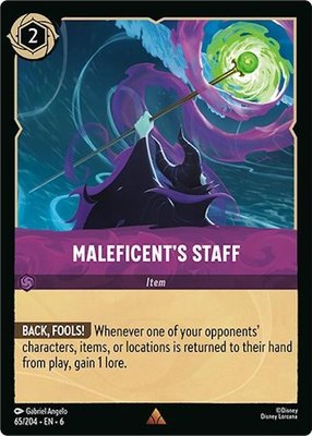 Maleficent's Staff, Azurite Sea