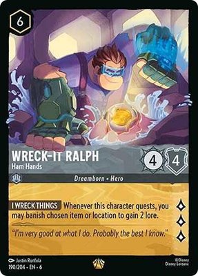 Wreck-It Ralph - Ham Hands, Azurite Sea