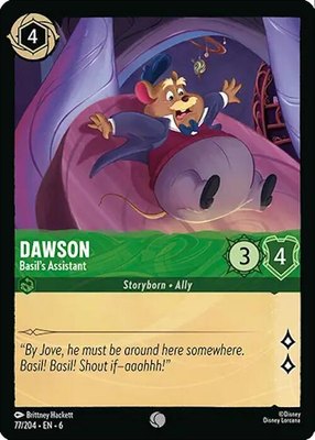 Dawson - Basil's Assistant, Azurite Sea