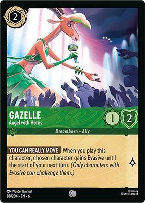 Gazelle - Angel with Horns, Azurite Sea
