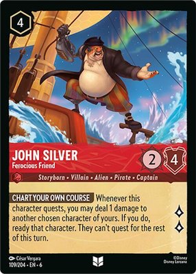John Silver - Ferocious Friend, Azurite Sea