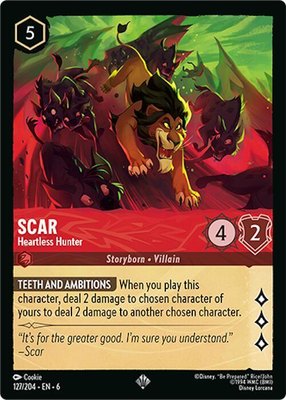 Scar - Heartless Hunter, Azurite Sea