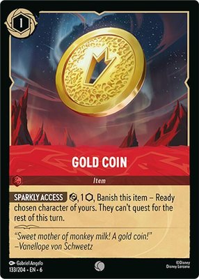 Gold Coin, Azurite Sea
