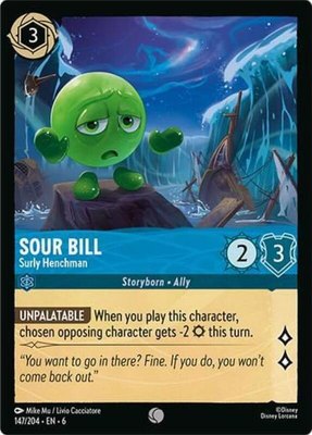 Sour Bill - Surly Henchman, Azurite Sea