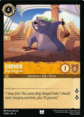 Gopher - Ship's Carpenter, Azurite Sea