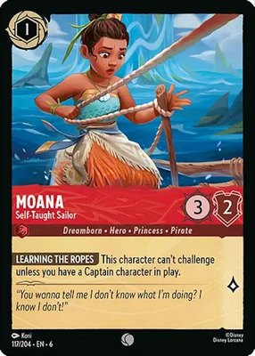 Moana - Self-Taught Sailor, Azurite Sea