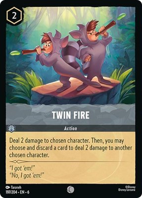 Twin Fire, Azurite Sea