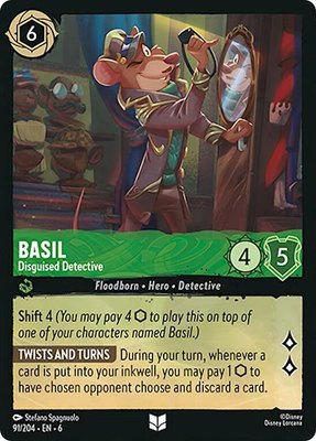 Basil - Disguised Detective, Azurite Sea