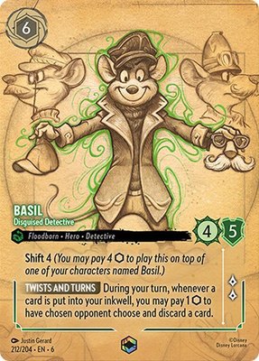 Basil - Disguised Detective (Enchanted), Azurite Sea