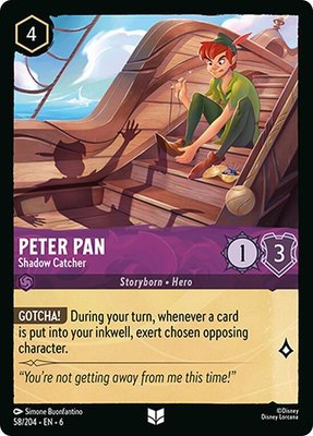 Peter Pan - Shadow Catcher, Azurite Sea