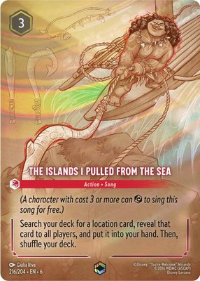 The Islands I Pulled From The Sea (Enchanted), Azurite Sea