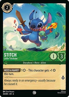 Stitch - Little Trickster, Azurite Sea