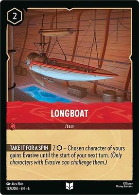 Longboat, Azurite Sea