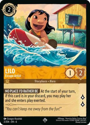 Lilo - Escape Artist, Azurite Sea
