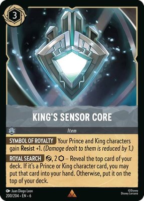 King's Sensor Core, Azurite Sea