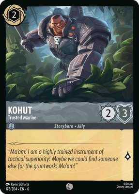 Kohut - Trusted Marine, Azurite Sea