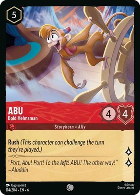 Abu - Bold Helmsman, Azurite Sea