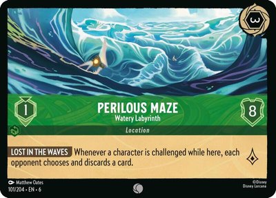 Perilous Maze - Watery Labyrinth, Azurite Sea