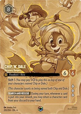 Chip 'n' Dale - Recovery Rangers (Enchanted), Azurite Sea